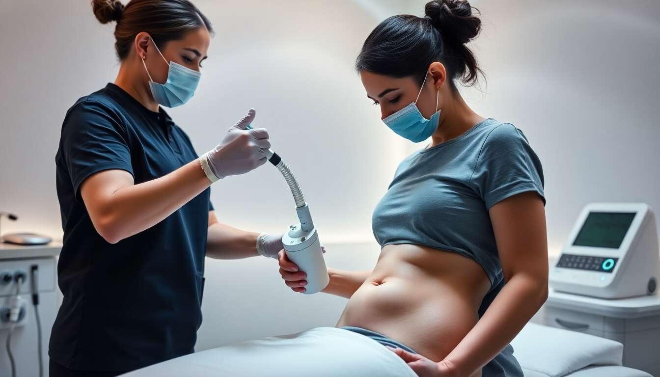 Les zones du corps ciblées par la cryolipolyse