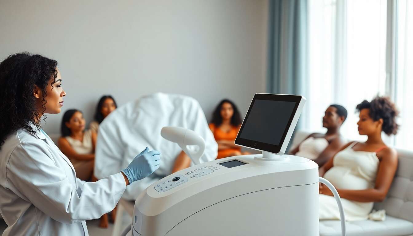 Efficacité du traitement selon le type de peau Efficacité du traitement selon le type de peau