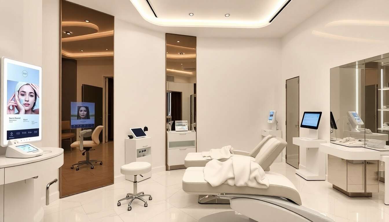 Intégration des technologies dans les soins esthétiques