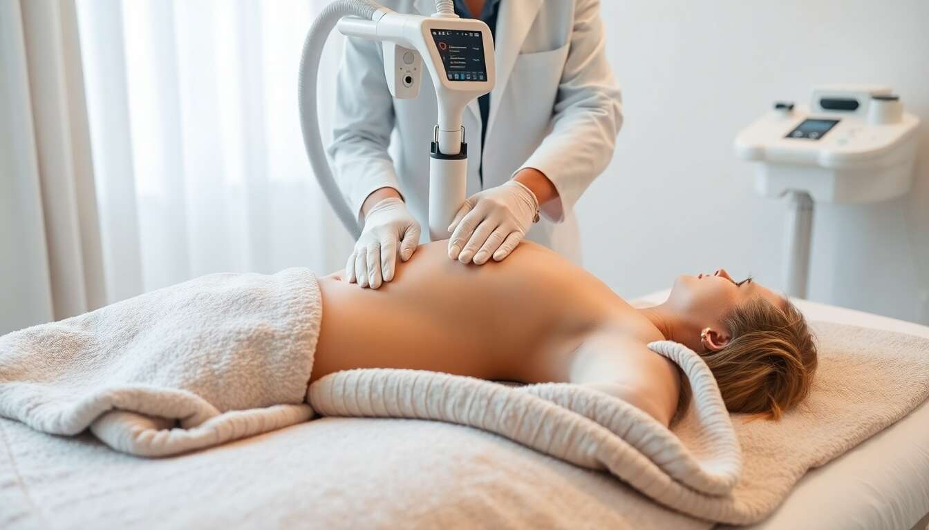 Zones du corps ciblées par la cryolipolyse