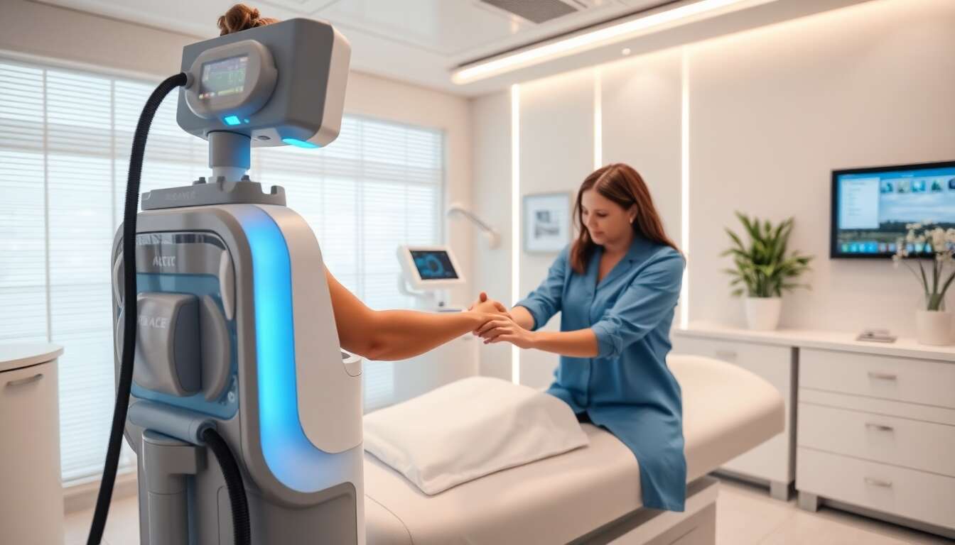 Le déroulement d'une séance de cryolipolyse pour les bras Le déroulement d'une séance de cryolipolyse pour les bras