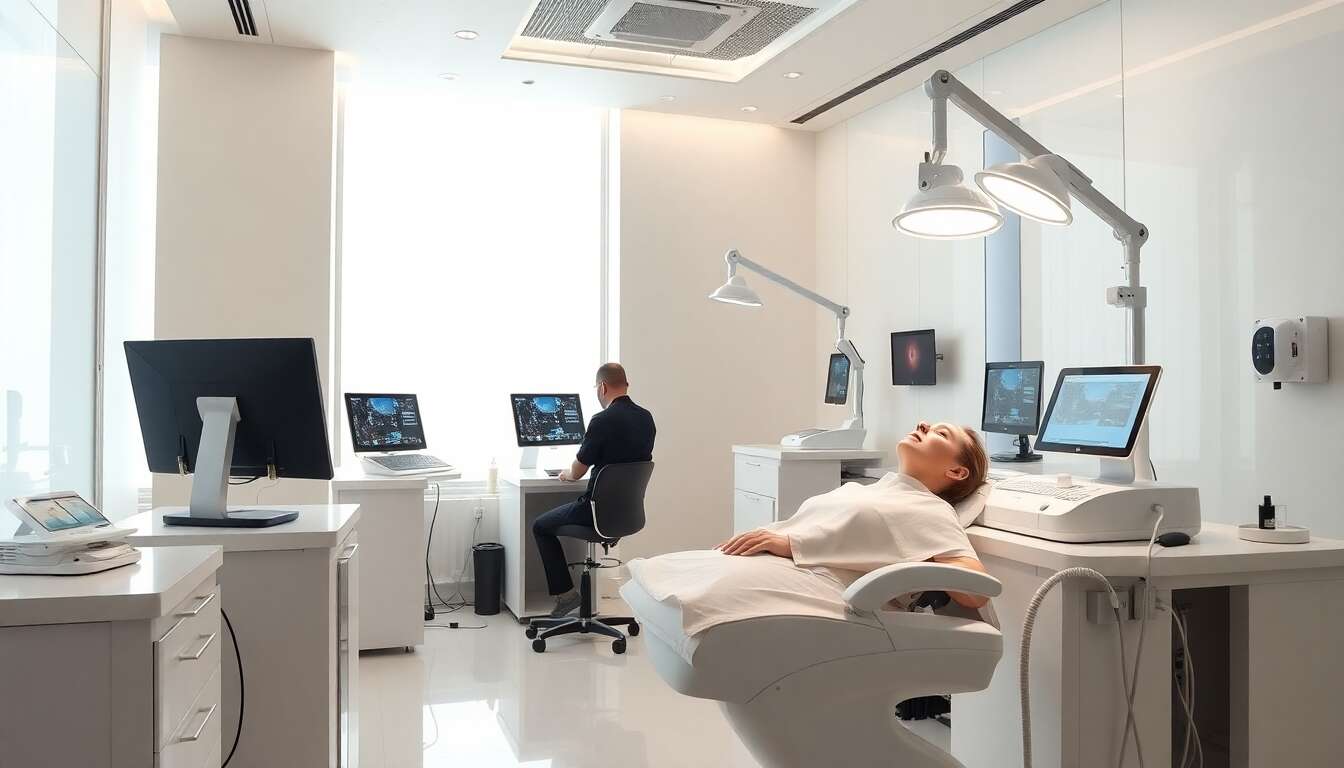 Innovations technologiques dans l'équipement esthétique